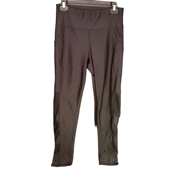 Sommer Ray Black Leggings with Mesh & Pockets - Size Medium (fits a 6-8) - Picture 1 of 16